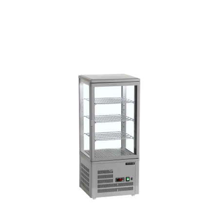 Namizna hladilna vitrina za sladice TefCold UPD80-GREY